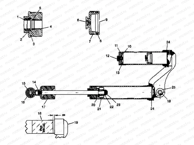 FOX SHOCK | FOX SHOCK, GAS, RESERVOIR - W98BC50A (4944994499c013)