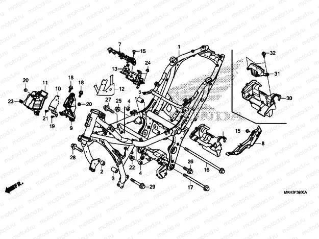 FRAME BODY