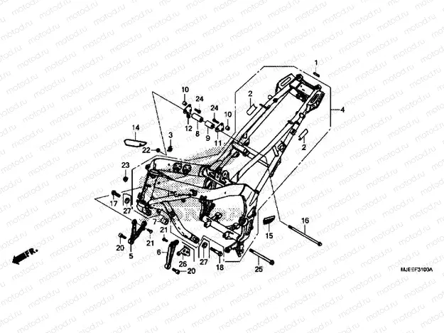 FRAME BODY