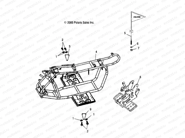 FRAME BODY - A04KA05CA (4999202359920235B01) | FRAME BODY - A04KA05CA (4999202359920235B01)