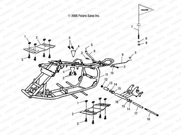 FRAME BODY - A05KA09CA/CB (4999202399920239B03) | FRAME BODY - A05KA09CA/CB (4999202399920239B03)