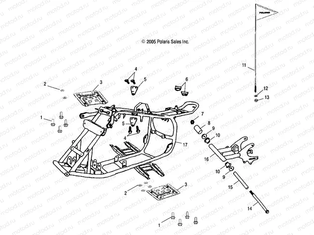 FRAME BODY - A06FA09CA/CB/CC (4999202309920230B03) | FRAME BODY - A06FA09CA/CB/CC (4999202309920230B03)