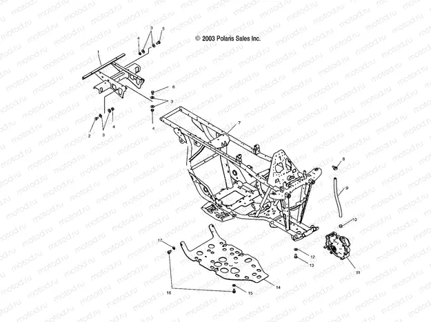 FRAME EXTENSION and MAIN FRAME - A04JD32AA (4977487748A03) | FRAME EXTENSION and MAIN FRAME - A04JD32AA (4977487748A03)