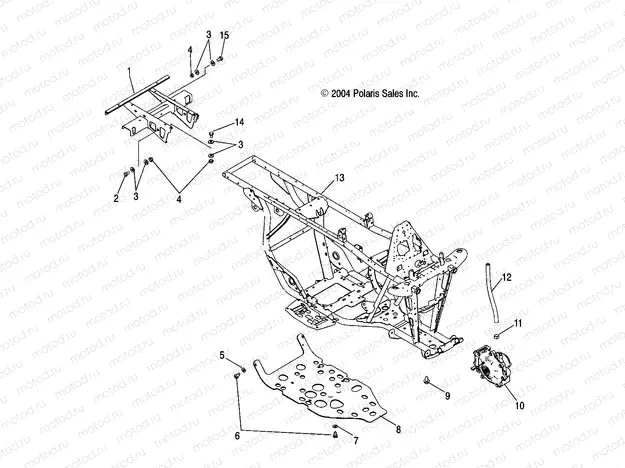 FRAME EXTENSION and MAIN FRAME - A05JD32AA (4995169516A03) | FRAME EXTENSION and MAIN FRAME - A05JD32AA (4995169516A03)