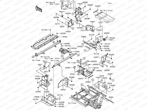 Frame Fittings(Rear)
