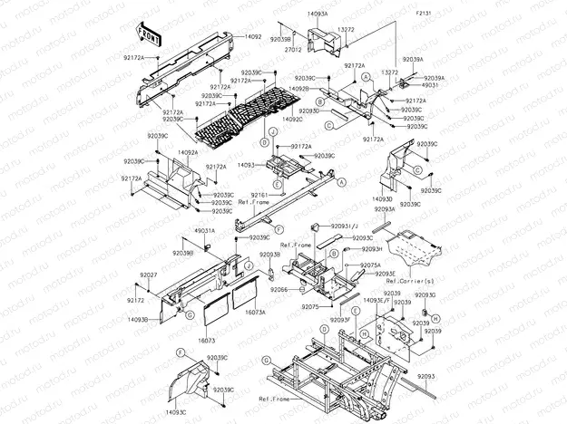 Frame Fittings(Rear)