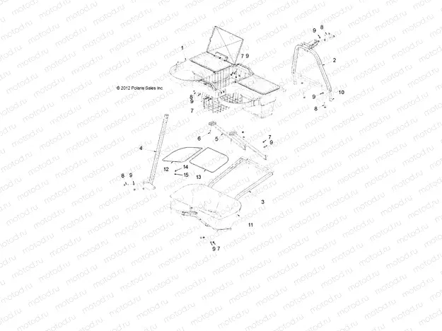 FRAME | FRAME, OPTIONS, LINKSBACK - L16G6A (49GEMOPTIONS13LINKSBACK)
