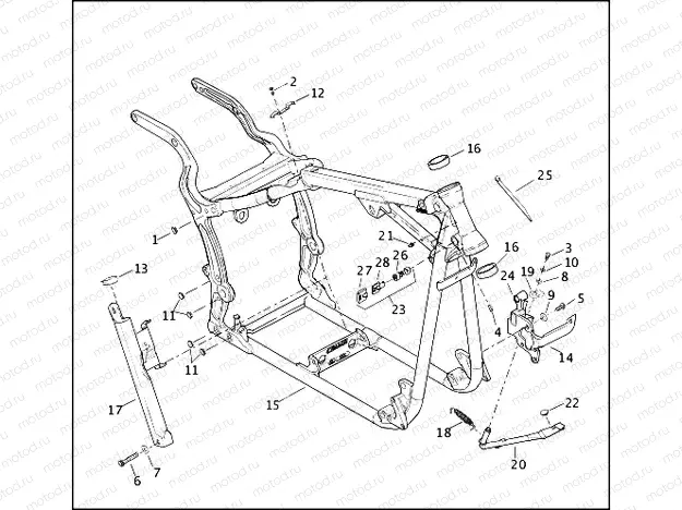FRAME & JIFFY STAND