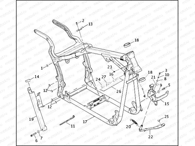 FRAME & JIFFY STAND