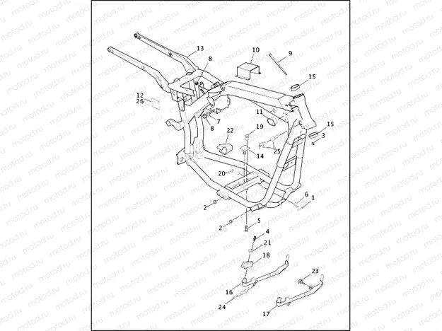 FRAME & JIFFY STAND