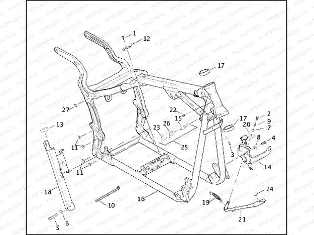 FRAME & JIFFY STAND