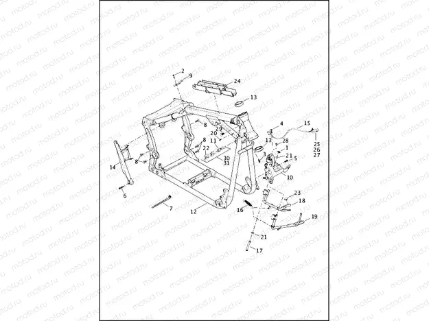 FRAME & JIFFY STAND