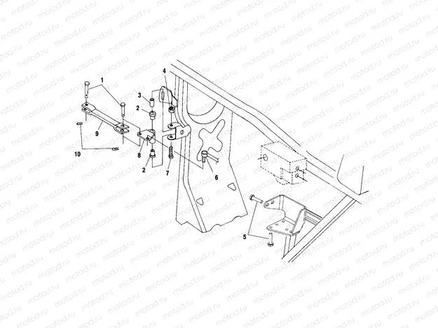 FRAME MOUNTING - A00CH33AC (4959905990C002) | FRAME MOUNTING - A00CH33AC (4959905990C002)