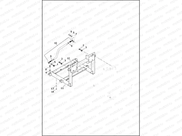 FRAME, REAR