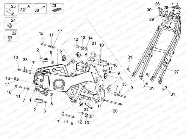 Frame/bodywork