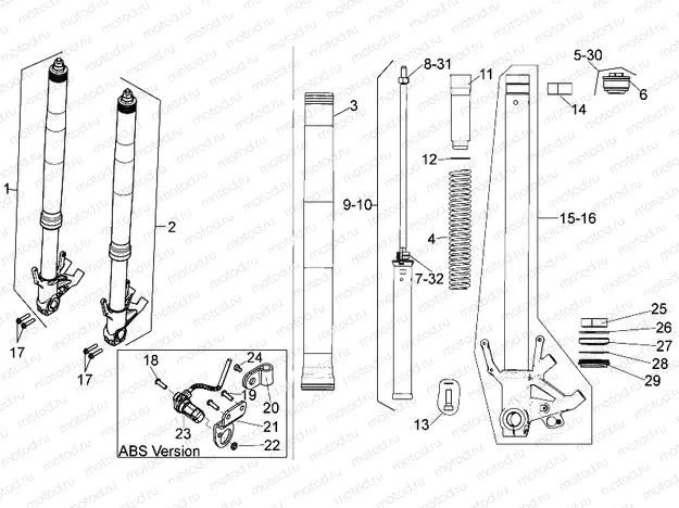 Fron fork II