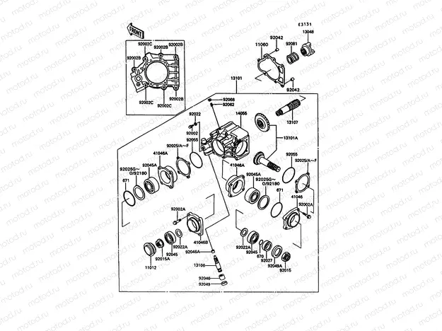 Front Bevel Gear