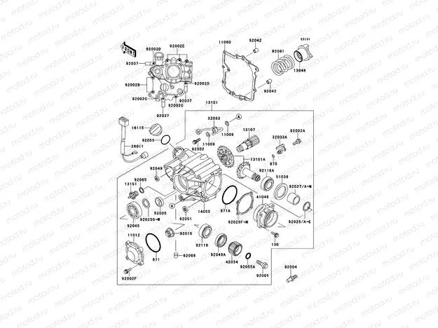 Front Bevel Gear