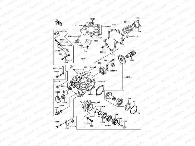 Front Bevel Gear
