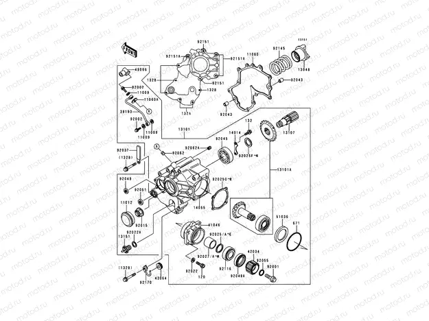 Front Bevel Gear