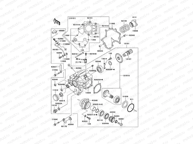 Front Bevel Gear