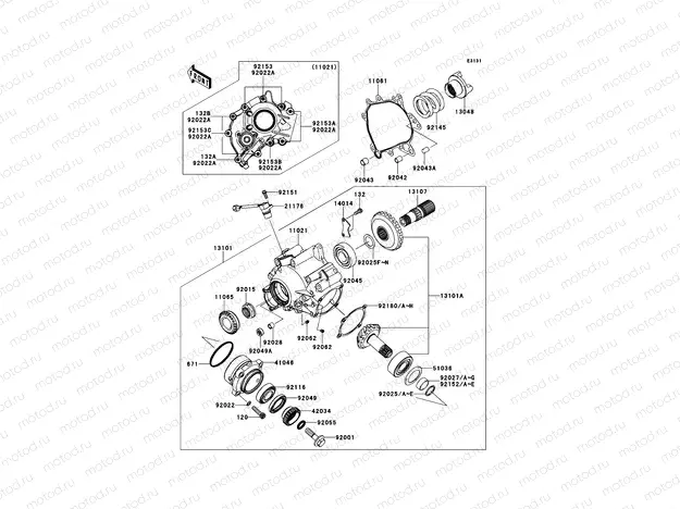 Front Bevel Gear