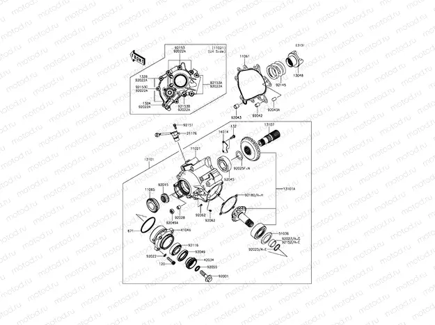 Front Bevel Gear