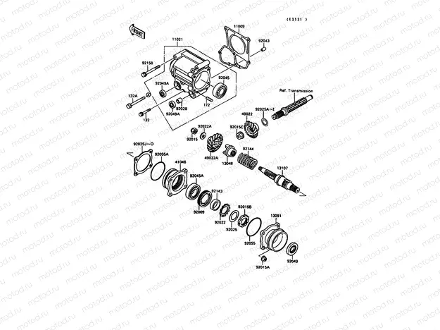 Front Bevel Gear