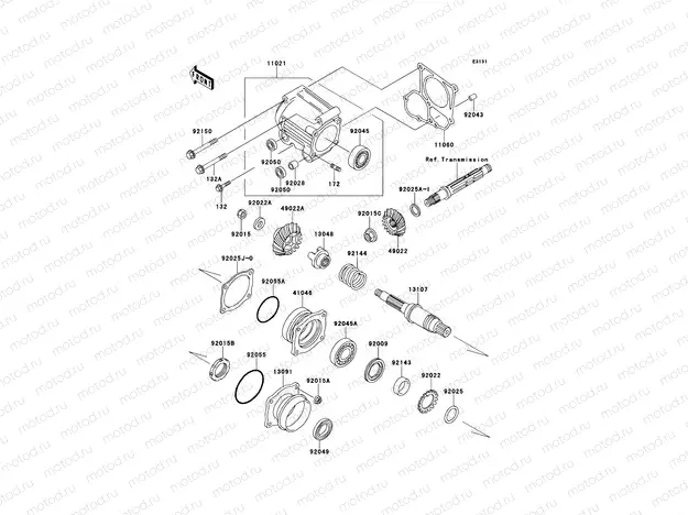 Front Bevel Gear