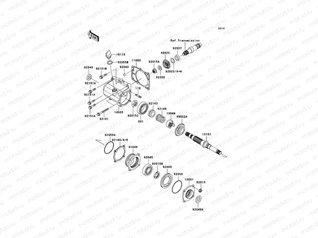 Front Bevel Gear
