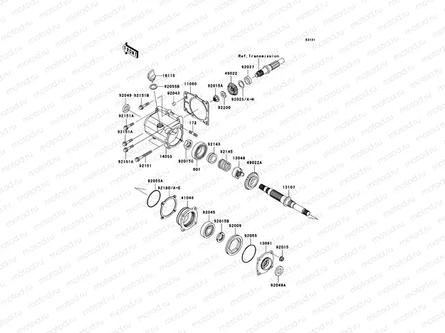Front Bevel Gear
