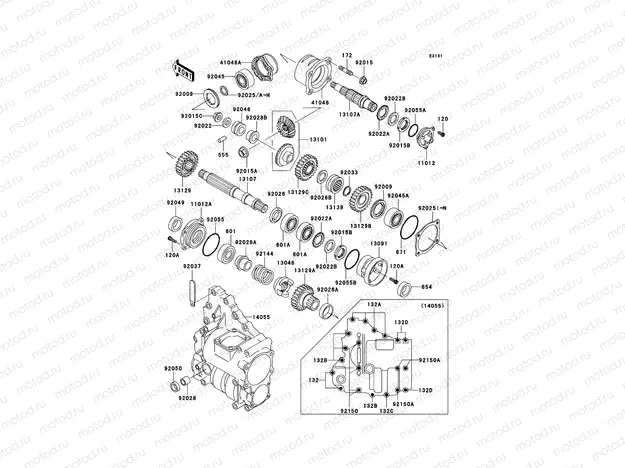 Front Bevel Gear
