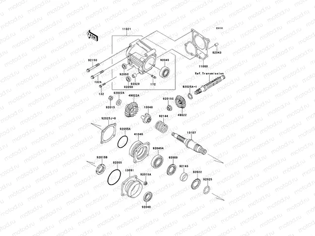 Front Bevel Gear