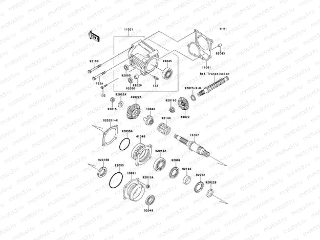 Front Bevel Gear