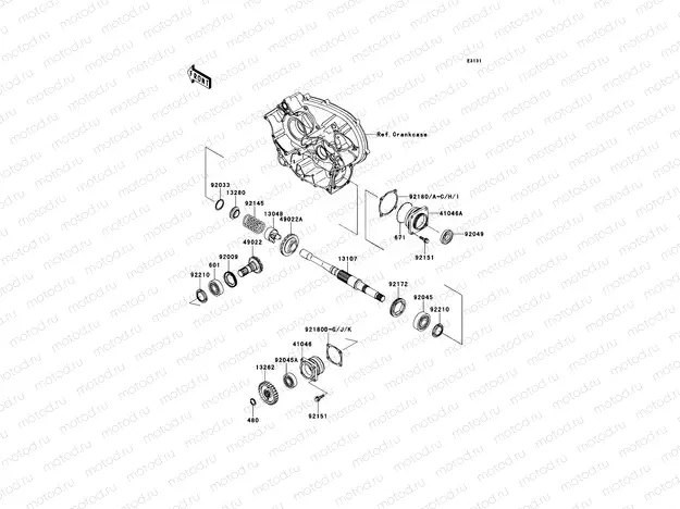 Front Bevel Gear