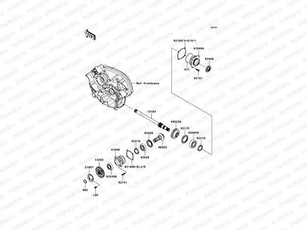 Front Bevel Gear
