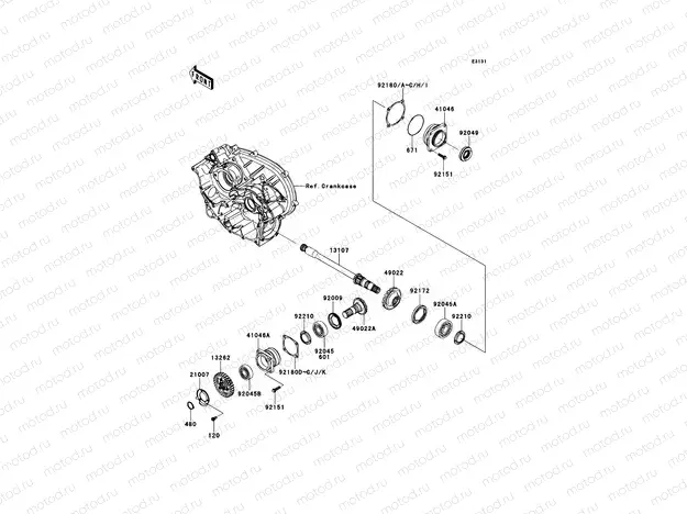 Front Bevel Gear