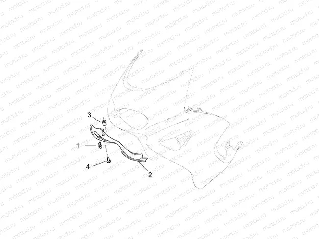 Front body - F.fairing air intake