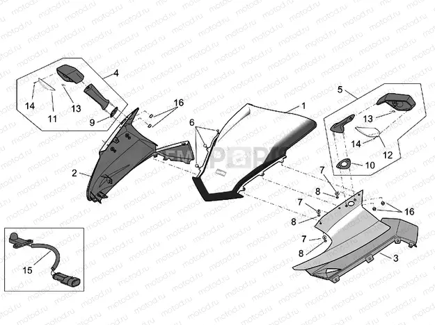 Front body - Front fairing