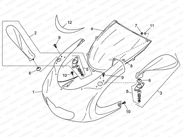 Front body I