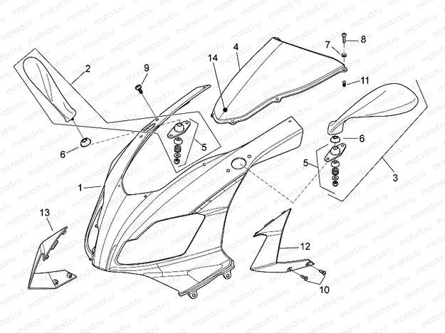 Front body I