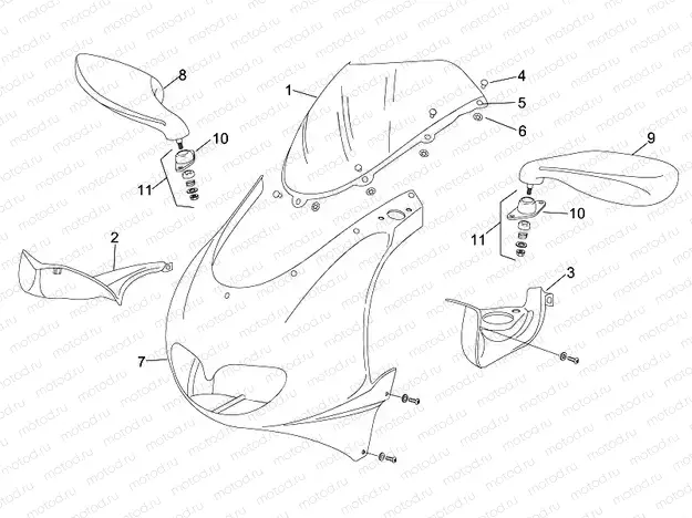 Front body I