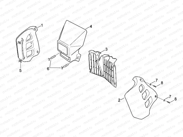 Front body II - ENDURO