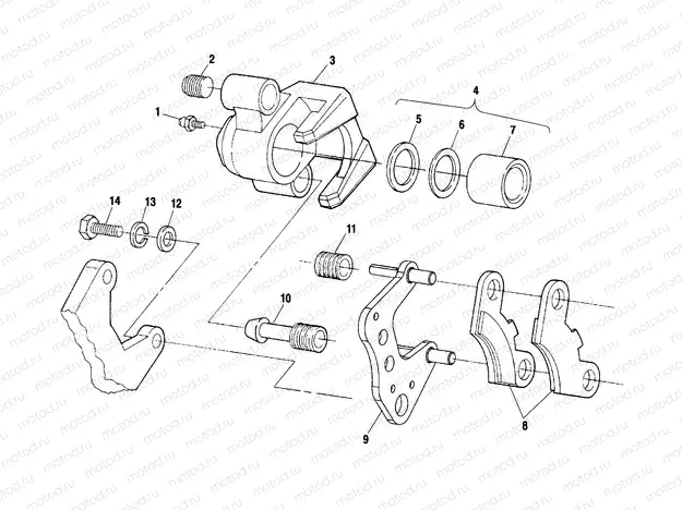 FRONT BRAKE - A00CH33AC (4959905990B009) | FRONT BRAKE - A00CH33AC (4959905990B009)