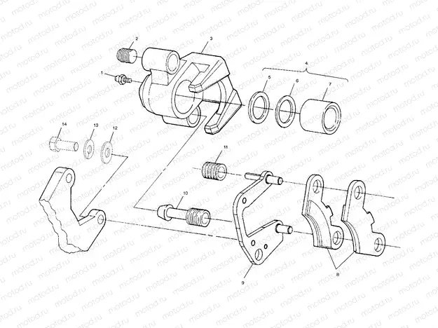 FRONT BRAKE - A01AA32AA (4963816381B005) | FRONT BRAKE - A01AA32AA (4963816381B005)