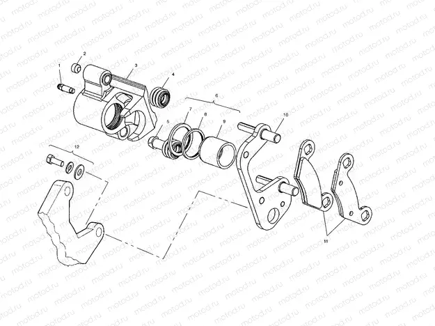 FRONT BRAKE - A02BG38CA (4974677467C05) | FRONT BRAKE - A02BG38CA (4974677467C05)