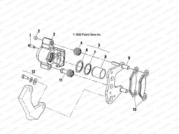 FRONT BRAKE - A04CB32AA/FC (4986188618B05) | FRONT BRAKE - A04CB32AA/FC (4986188618B05)
