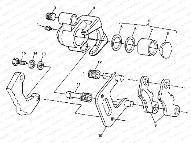 FRONT BRAKE - A99CH33CB (4945964596b009) | FRONT BRAKE - A99CH33CB (4945964596b009)