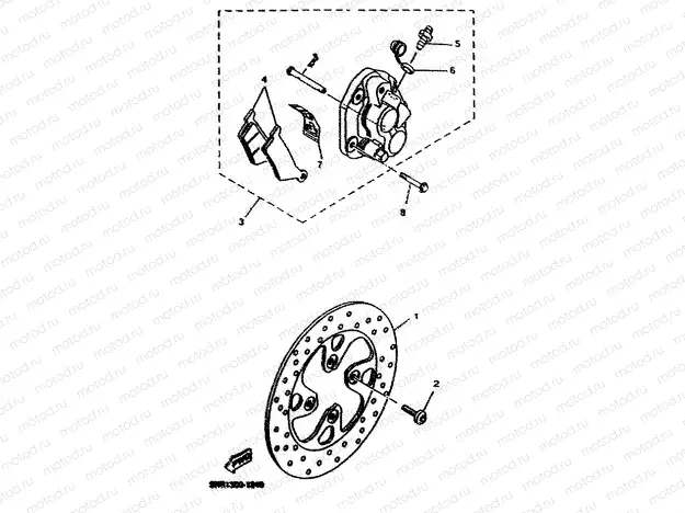 FRONT BRAKE CALIPER