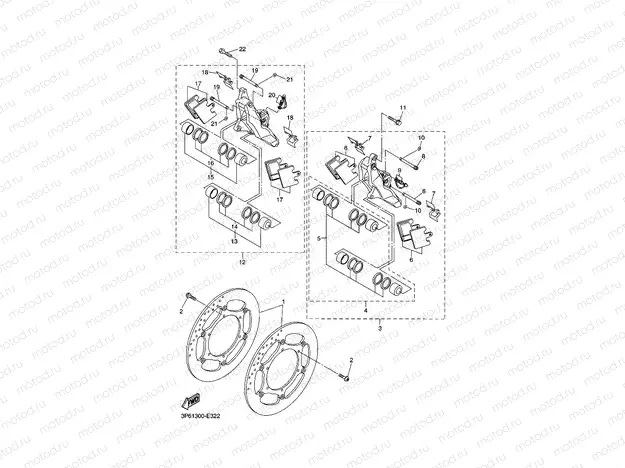 FRONT BRAKE CALIPER